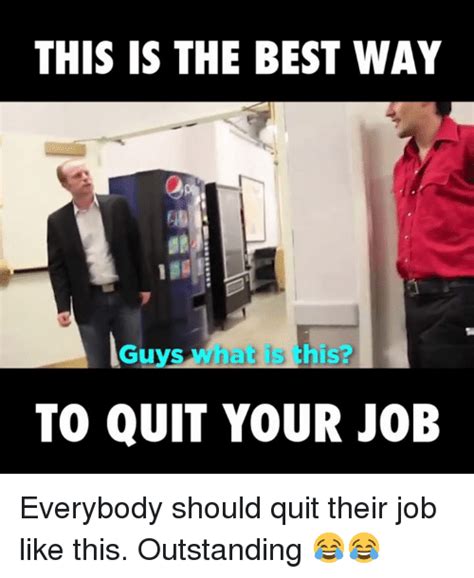 Should I Quit My Job Meme Quit Job Funny Job Memes Job Humor