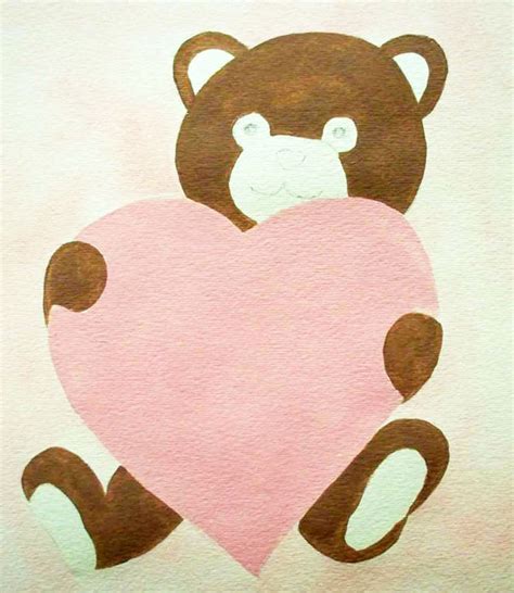 How To Paint A Teddy Bear Just Paint It Blog