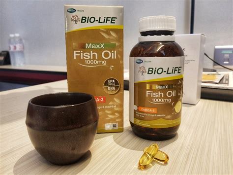 Each capsule contains 1000 mg of fish oil. www.mieranadhirah.com: BiO-LiFE MaxX Fish Oil, a ...