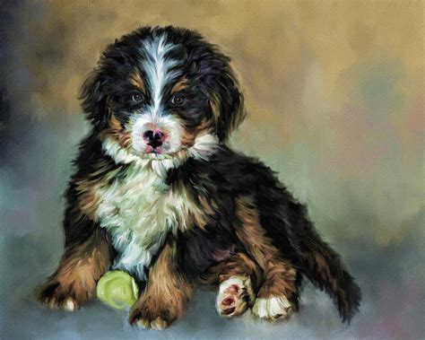 Dog Portraits A Painted Pet Custom Pet Paintings