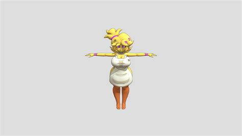 Fnia Chica 3d Normal Download Free 3d Model By Lissandroamorarios