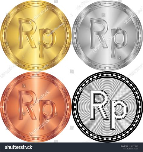 Indonesia Rupiah Idr Currency Sign Symbol Stock Vector (Royalty Free