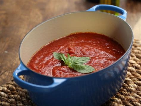 Classic Marinara Sauce Recipe Valerie Bertinelli Food Network