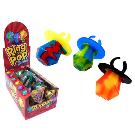 Twisted Ring Pops® Candy 24 Count Rebeccas Toys And Prizes