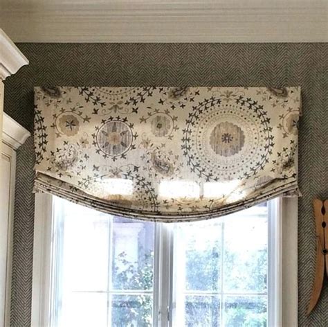 If you are getting a 1/16 or 1/32 increment, round down to the nearest 1/8. roman valance box with shades relaxed pattern faux blind ...