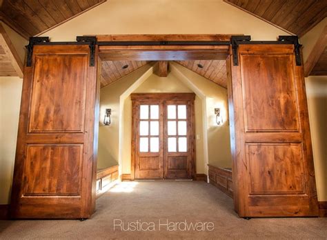 Custom Barn Door Hardware Traditional Entry Salt Lake City By