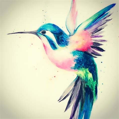 hummingbird-watercolor-tattoo-watercolor-bird-tattoo,-watercolor