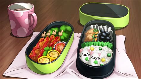Food In Anime Food Anime Bento Kawaii Food