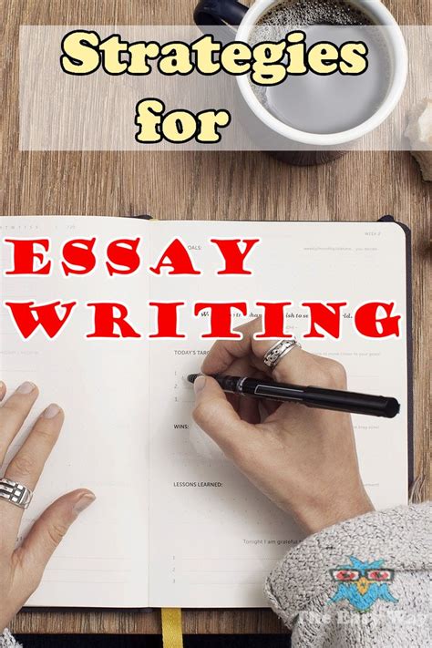 How To Write An Essay Tips On Writing An Essay Self Study Help