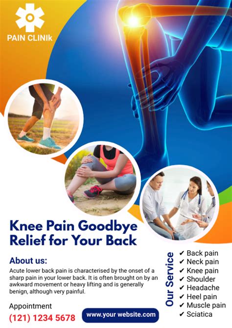 Copy Of Joint Pain Relief Postermywall