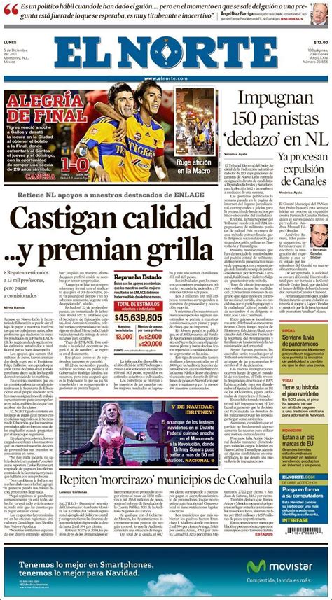 Las Mejores 131 Portada De El Norte Mx