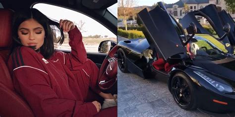 Travis Scott Bought Kylie Jenner A 14m Ferrari As A Push Present After Giving Birth To Stormi