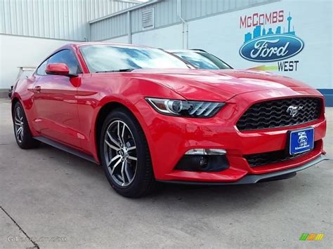 2016 Race Red Ford Mustang Ecoboost Premium Coupe 109665434 Gtcarlot