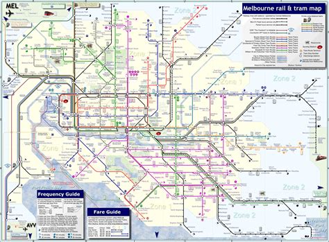 Public Transport Routes Melbourne Transport Informations Lane