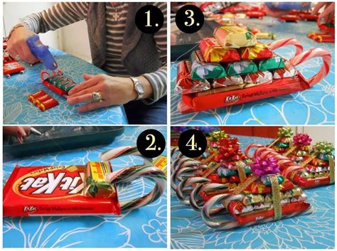 How To Make A Candy Cane Santa Sleigh Pictures Photos And Images For