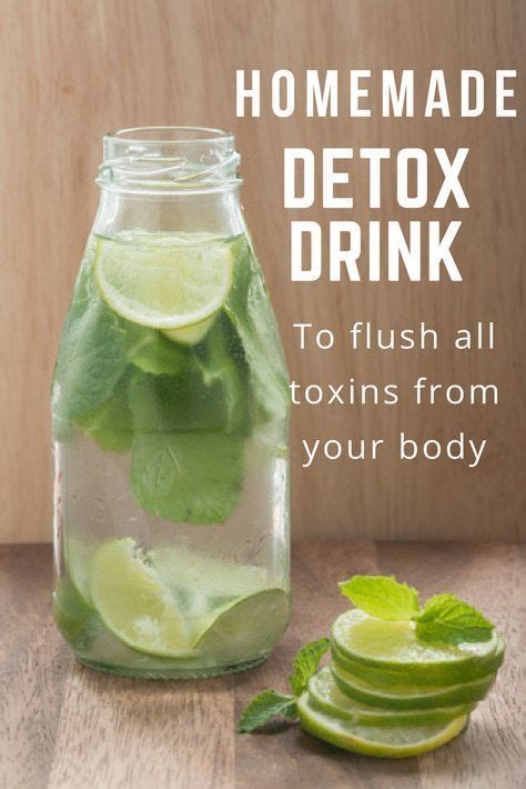 Homemade Detox Drink To Flush All Toxins From Your Body And Boost Metabolism Di Health