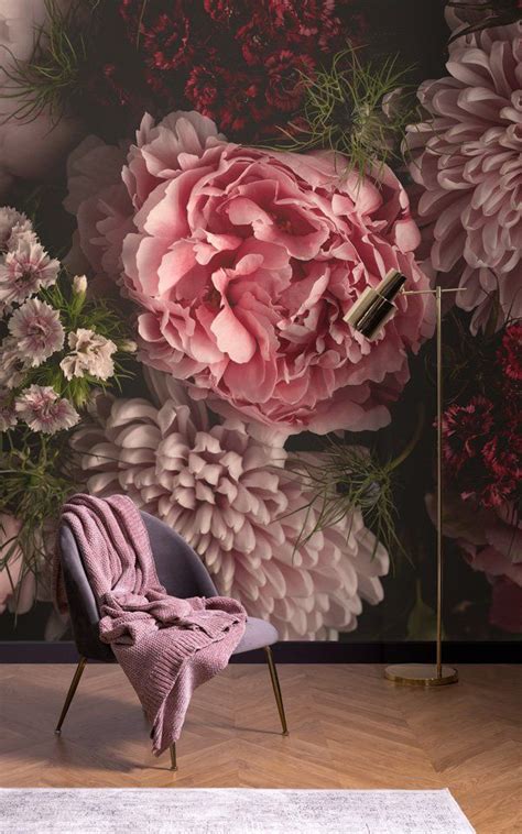 Search for relevant results here! Oversized Floral Wallpaper | Dark Moody Design ...