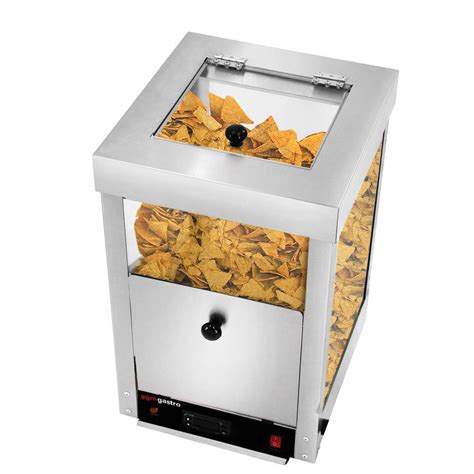 High Quality Free Standing Chips Dump Station French Fries Display