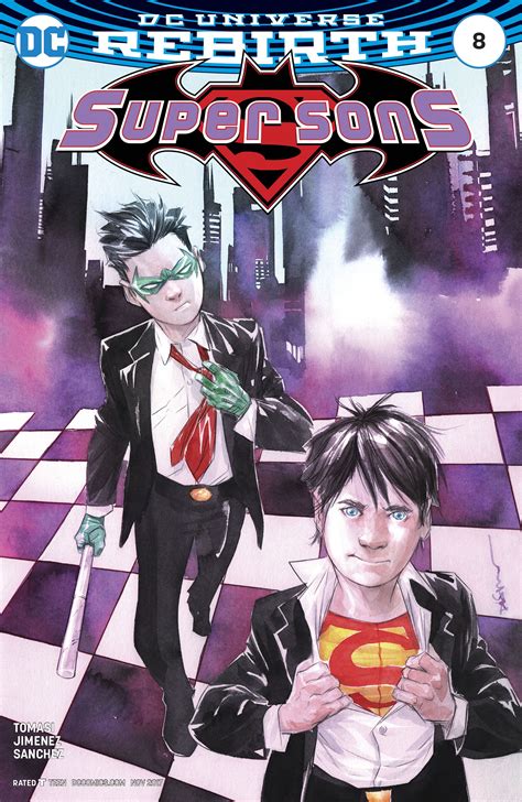 Super Sons Variant Cover Fresh Comics