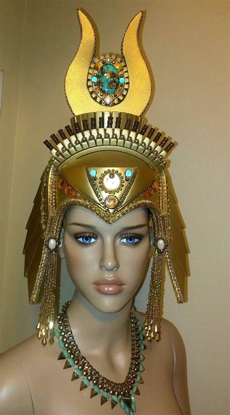 Tocado Cleopatra Tocado Egipcio Hombre Ardiente Fantasy Fast