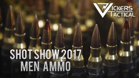 Shot Show 2017 Menmagtech Ammunition Youtube