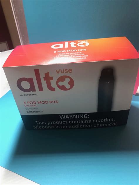 09112019 users can buy interchangeable pods called juul pods or vape pods that are filled with flavored solutions like mango mint cucumber or fruit medley.a vuse alto pod comes with 18ml of ejuice versus 07ml for the juul. Alto Vuse 5×2 Pod Packs | KC Cash & Carry