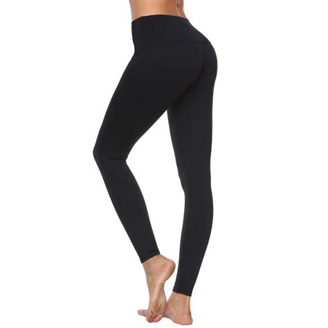 Buy Womens Yoga Pants With High Waist Tummy Control Workout Running