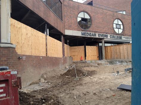 Library renovation starts – Medgar Evers College: History in Documents