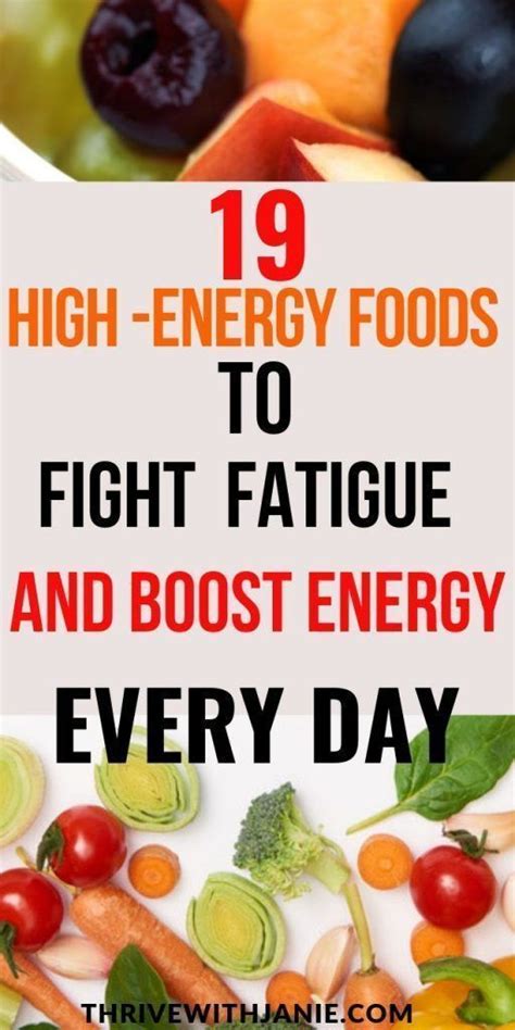 19 High Energy Foods To Boost Your Energy All Day Long Thrive With