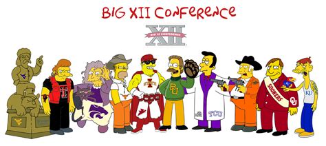 Heres Each Big Xii School Stereotype As A Character From The Simpsons