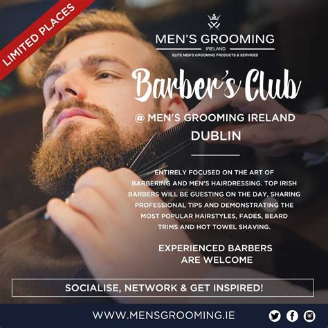 Barber S Club Men S Grooming Ireland Men S Grooming Ireland