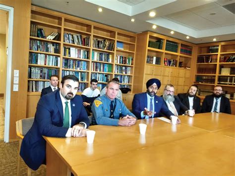 Leaders In State Law Enforcement Visit Rutgers Chabad New Jersey