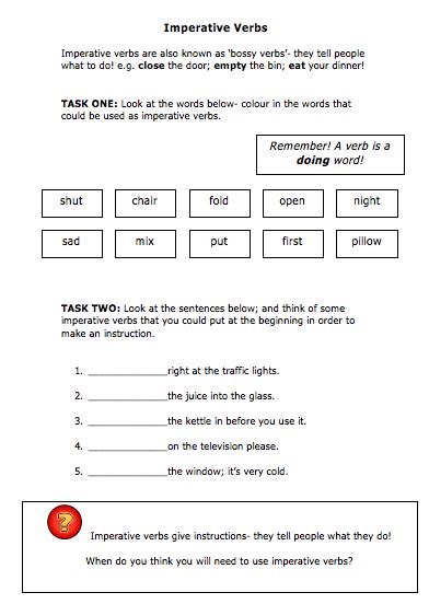 Teaching Instructions to KS1 | Literacy Instructions Ideas