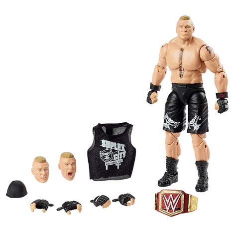 Mattel Wwe Ultimate Edition Brock Lesnar And Shawn Michaels Figures In