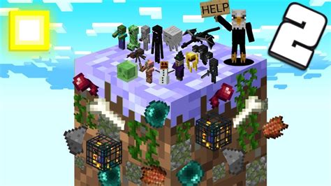 Home minecraft maps one block skyblock for bedrock (hard) minecraft map. Minecraft Bedrock ONE BLOCK Skyblock BUT I Turn It Into A ...