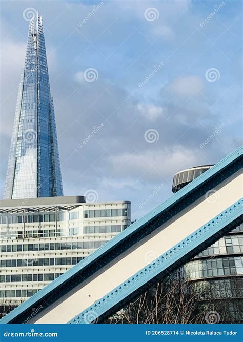 Shapes Of Modern Architecture In London England Editorial Stock Image