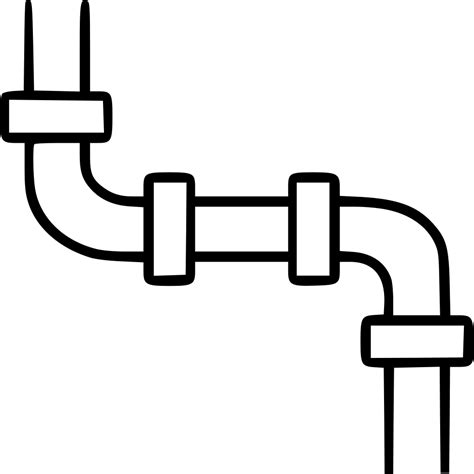 Water Pipeline Engineering Tube Plumbing Drain Comments Pipeline Icon