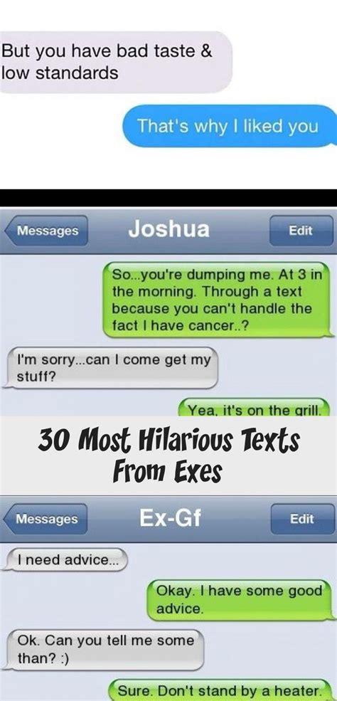 30 Most Hilarious Texts From Exes Funny Texts Funny Text Messages Exes