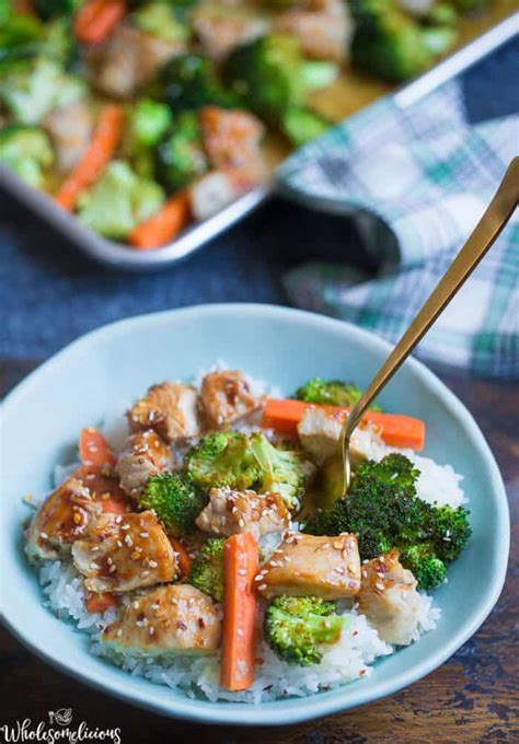 Let your sheet pan do all the work for this meal from whole30 founder melissa hartwig's new cookbook. Sheet Pan Honey Garlic Sesame Chicken and Broccoli ...
