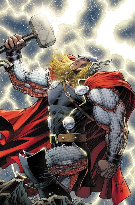 The Mighty Thor Comic Migthy Power Hd Phone Wallpaper Peakpx