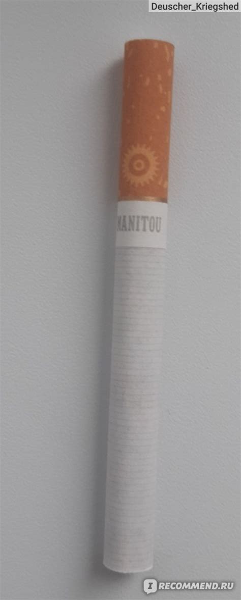 Сигареты Manitou Virginia Gold Альтернатива Chapmany отзывы