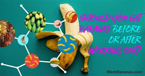 should you eat bananas before or after a workout