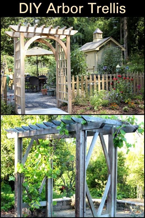 4 Simple Ways To Create A Diy Arbor Trellis The Owner Builder Network