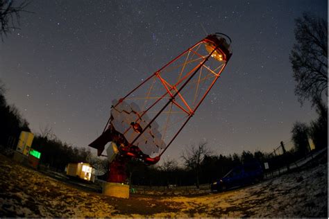 Cherenkov Telescopes At The Ondřejov Observatory Capture Their First