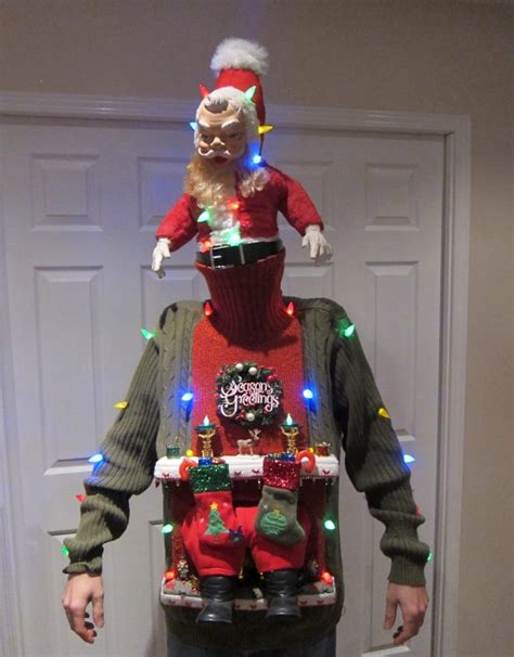 Easy Diy Ugly Sweater For Christmas Godfather Style