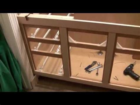 Refacing your bathroom cabinets is a great way to give your bathroom a whole new look. Bath Cabinet Refinishing Refacing Project Part 1 - YouTube