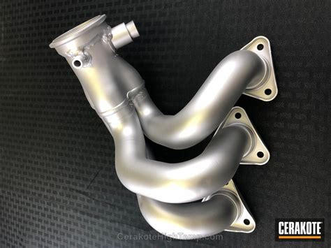 Exhaust Headers Coated In Cerakote C 7700 By Tracey Cerakote