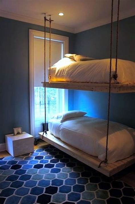 Creative Photo Of Hanging Bed Design Bed Design Diy Bunk Bed Bunk