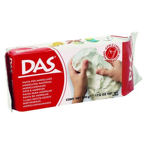 Modelling Air Dry Clay White 500g Das From Uk Uk