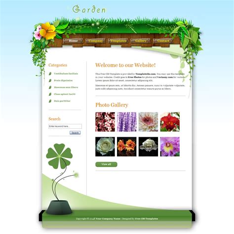 They're fully customizable and endlessly reusable. Free Template 169 Garden